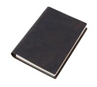 DYYEUAVT Leather B5 Refillable Notebooks Journal With 9-Holes Binder, Soft Leather Large Notepads Diary Handmade Sketchbook Planner For Writing(Color 04)