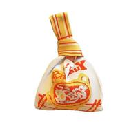 DYYEUAVT Women Girls Knit Handbag Mini Reusable Tote Bag Knot Wrist Bag Handmade Shoulder Bag Shopping Bags(Color-2)