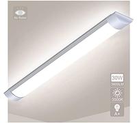 DYYF LED Batten Light 3ft,【2PCS】 30W Warm White 3500K 3600LM LED Tube Light, Office Ceiling Lights for Kitchen, Corridor, Garage, Warehouse
