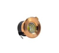 DYYK 1PCS Mini LED Spot Light Downlight COB Led Spot 85V-220V 3W Indoor Spotlight For Ceiling Cabinet Showcase Loft Decorations(Gold,Natural White 4000K)