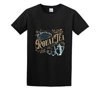 DYYSKE WENK Men's Joe Bonamassa Royal Tea Cotton T Shirt Black L