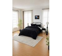 Dyzi 10.5 Tog Supersoft Microfibre Duvet - Coverless or Covered Set in Black | Size: Single Dyzi Black Single