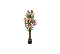 Dyzi 105Cm Artificial Rose Tree With Pink Silk Flowers