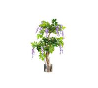 Dyzi 110Cm Premium Artificial Tree With Natural Wood Trunk