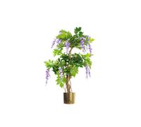 Dyzi 110Cm Premium Artificial Tree With Natural Wood Trunk