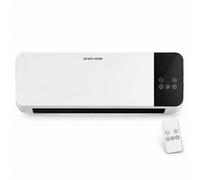 Dyzi 2000W Ptc Wall Heater Remote Control Timer Adjustable Thermostat White