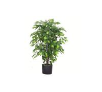 Dyzi Artificial Ficus Tree Natural Trunk 90Cm Indoor Plant