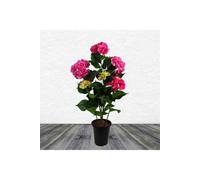 Dyzi Artificial Hydrangea Plant In Pot With 200 Flowers