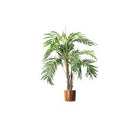 Dyzi Artificial Palm Tree With Pot And Metal Planter 120Cm