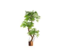 Dyzi Artificial Tree With Natural Wood Trunk Planter 140Cm