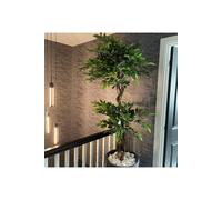 Dyzi Artificial Twisted Ficus Tree 150Cm Potted Indoor Décor