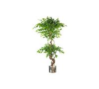 Dyzi Artificial Twisted Trunk Tree With Metal Planter 150Cm