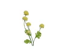 Dyzi Artificial Yellow Dahlia Pompom Spray 50Cm
