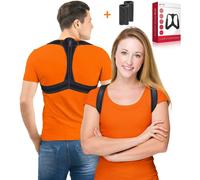 Dyzi Back Posture Support Posture Corrector For Shoulder & Neck Pain Posture Training Device in Black Dyzi Black One Size