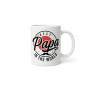 Dyzi Best Papa In The World Mug Ceramic Coffee Cup