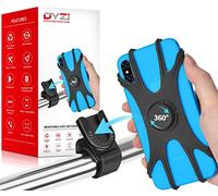 DYZI Bike Phone Holder-Waterproof Phone Mount for Bicycle - 360° Rotatable Adjustable and Detachable with Universal Mobile Compatibility for 4" To 6.5" Mobile Phones