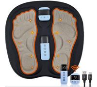 Dyzi Black Ems Foot Massager Electrical Muscle Stimulation Pain Relief Improve Circulation V2