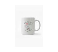 Dyzi Bunny Mum 11oz Ceramic Mother's Day Mug in White Dyzi White
