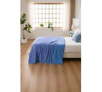 Dyzi Cooling Quilt Breathable Lightweight Soft Comforter Hypoallergenic in Blue | Size: 150 cm x 200 cm Dyzi Blue 150 cm x 200 cm