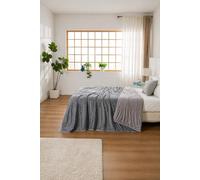 Dyzi Cooling Quilt Breathable Lightweight Soft Comforter Hypoallergenic in Grey | Size: 150 cm x 200 cm Dyzi Grey 150 cm x 200 cm
