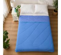 Dyzi Cooling Quilt Breathable Lightweight Summer Comforter Soft Hypo - Blue