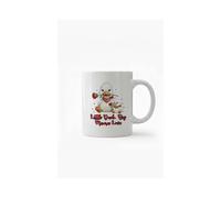 Dyzi Duck Mum & Baby 11oz Ceramic Mother's Day Mug in White Dyzi White