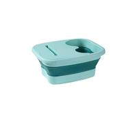 Dyzi Foldable Foot Bath Soak Tub With Massage For Home And Travel Use In Green Green One Size