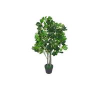 Dyzi Green Artificial Arboricola Evergreen Plant Dark 95Cm