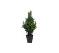 Dyzi Green Artificial Cedar Tree Uv Protected Outdoor 60Cm