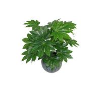 Dyzi Green Artificial Potted Plant With Realistic Wired Foliage