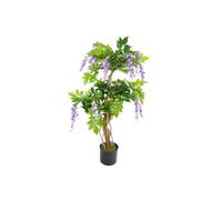 Dyzi Green Premium Realistic Artificial Tree Natural Wood Trunk