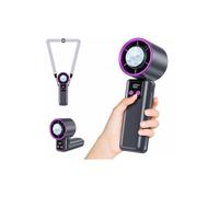 Dyzi Handheld AC Ice Cooling Fan USB-C Rechargeable Portable 199 Speed in Grey Dyzi Grey