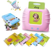 Dyzi Interactive Learning Cards for Toddlers 2-6: 224 Preschool Flashcards in Pink Dyzi Pink