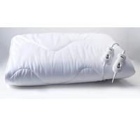Dyzi King Size Electric Heated Mattress Topper Dual Control Under Blanket V2 in White Dyzi White King
