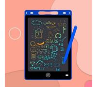 Dyzi LCD Drawing Board Colourful Writing Tablet Easy-Erase Doodle Pad in Blue Dyzi Blue