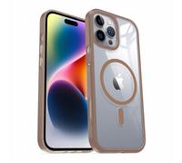 Dyzi Magnetic Clear Case For iPhone 16 Pro Max Natural Titanium in Grey Dyzi Grey
