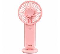 Dyzi Mini Rechargeable Handheld Fan 3 Speed USB Pink Dyzi Pink