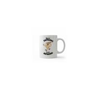 Dyzi More Espresso Less Despresso Quote Ceramic Mug White Dyzi White