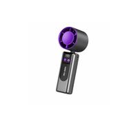 Dyzi Portable Cooling Handheld Fan 2000mAh USB-C 199 Speed Rechargeable in Grey Dyzi Grey