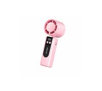 Dyzi Portable Cooling Handheld Fan 2000mAh USB-C 199 Speed Rechargeable in Pink Dyzi Pink