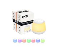 Dyzi Portable White Noise Machine Rechargeable Kids Sleep Aid Night Light Dyzi White