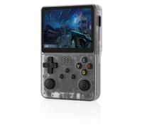 Dyzi R36S Retro Handheld Game Console 3.5" IPS Display USB Rechargeable in Black Dyzi Black