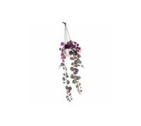 Dyzi String Of Hearts Silk Leaves Hanging Pot Plant