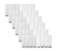 Dyzoxa 48Pcs Command Strips Heavy Duty Wall Stickers For Picture Hanging For Wall Hanging Picture Without Nail Picture Hanging Strip Damage Free Adhesive Poster Refill Mounting Strips