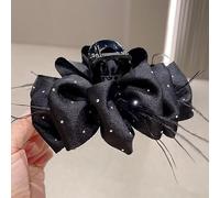 DYZXYY Sweet Girl Mesh Bow Hair Clip, Super Fairy Top Clip, Hair Clip At The Back Of The Head, Hair Accessory Spring Clip(14)
