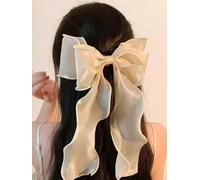 DYZXYY Sweet Girl Mesh Bow Hair Clip, Super Fairy Top Clip, Hair Clip At The Back Of The Head, Hair Accessory Spring Clip(9)
