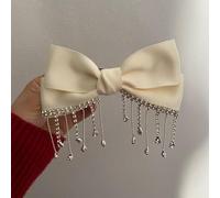 DYZXYY Sweet Girl Mesh Bow Hair Clip, Super Fairy Top Clip, Hair Clip At The Back Of The Head, Hair Accessory Spring Clip(10)