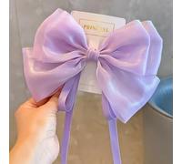 DYZXYY Sweet Girl Mesh Bow Hair Clip, Super Fairy Top Clip, Hair Clip At The Back Of The Head, Hair Accessory Spring Clip(4)
