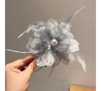 DYZXYY Sweet Girl Mesh Bow Hair Clip, Super Fairy Top Clip, Hair Clip At The Back Of The Head, Hair Accessory Spring Clip(17)