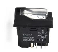 DZ-6 Electromagnetic Pushbutton Switch, 16A Normally Open, Recessed Waterproof Design, for Control Panels and Home Appliances